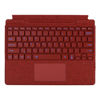 Picture of Zoof Type Cover for Microsoft Surface Pro 11 / Pro 10 / Pro 9 / Pro 8 / Pro X, 13 inch, Portable Slim Bluetooch Keyboard with Touchpad, Pen Holder (Poppy Red with Backlit)