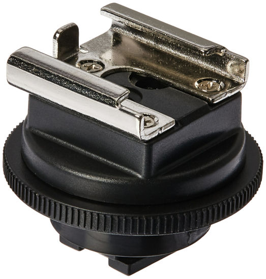 Picture of JJC MSA-2 Sony's Active Interface Shoe (AIS) to Universal Shoe Adapter, AIS Shoe Mount Adapter, fits Sony HDR-CX560 CX550V XR200V XR550V HC5 HC7 HC96 HC9 SR12 SR11 SR10D SR82C SR7 SR65 SR5C SR5 SR220