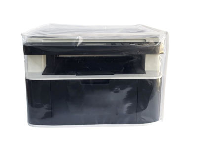 Picture of Printer Dust Cover Clear Water Proof Transparent Protective Case Compatible with Lexmark MS330/430 3-series(B3340dw)29S0250/4-series(B3442dw) -15.7Wx15.7Dx9.8H in