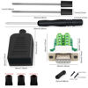 Picture of YIOVVOM DB9 Breakout Connector,DB9 Solderless RS232 D-SUB Female Serial Adapters 9-Pin Port White Adapter to Terminal Connector Signal Module with case Set of 10
