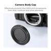 Picture of K&F Concept MD Mount Rear Lens Cap & Body Cap Cover & Hot Shoe Cover Kit for for Minolta MD Mount Camera Lense SR-2 SR-7 SR-T 101 XK XM X-1 XE-5 XE XE-1 XE-7 XD-7 XD-11 XG-M X-500 X-570 X-700
