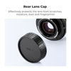 Picture of K&F Concept MD Mount Rear Lens Cap & Body Cap Cover & Hot Shoe Cover Kit for for Minolta MD Mount Camera Lense SR-2 SR-7 SR-T 101 XK XM X-1 XE-5 XE XE-1 XE-7 XD-7 XD-11 XG-M X-500 X-570 X-700