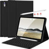 Picture of FUWANG for iPad Air 11 Inch Case with Keyboard (M2) 2024/ Air 5th 4th Generation Case with Keyboard 10.9 inch - Detachable Bluetooth Folio Cover with Pencil Holder for New iPad Air 11/Air 5/4, Black