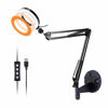 Picture of Wall Mount Light, 6'' USB Ring Light with Wall Swivel Mount for YouTube Task Craft Architect Drafting Repair Makeup- Acetaken