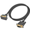 Picture of Poyiccot VGA Cable Male to Male 5ft, 90 Degree VGA Cable Up Angle VGA 15 Pin Male to Male Monitor Cable Support 1080P for Computer PC Laptops TV Projectors