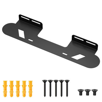 Picture of BYMECOST Soundbar Mount for Sonos Beam, Wall Mount Bracket Compatible with Gen 1 & Gen 2, Sonos Beam Sound Bar Mounting Bracket Under TV, Includes All Necessary Mounting Hardware, Mounts Bracket