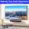 Picture of BYMECOST Soundbar Mount for Sonos Beam, Wall Mount Bracket Compatible with Gen 1 & Gen 2, Sonos Beam Sound Bar Mounting Bracket Under TV, Includes All Necessary Mounting Hardware, Mounts Bracket