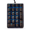 Picture of Qisan Mechanical Numeric Keypad GATERON Brown Switch Wired Ice Blue Backlight Gaming Keypad/Keyboard 21 Keys Portable Mechanical Numpad Extended Layout | Laptop Accessories | keypad for Computer