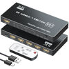 Picture of HDMI 2.1 Switch 5x1, 8K HDMI Switch 5 in 1 Out, Support 8K/60Hz 4K/120Hz HDCP 2.3 HDR10, 5-Port HDMI Switcher Selector Box Compatible with PS3/4/5, Fire Stick, DVD, Xbox Switch and Other HDMI Devices