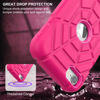Picture of Grifobes for iPod Touch 7th Generation Case, iPod Touch 6th / 5th Generation Case, 3-in-1 Heavy Duty Shockproof Rugged Protective Cover for iPod Touch 7/6/5 Case for Kids Children(Hot Pink)
