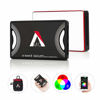 Picture of Aputure AL-MC RGBWW Mini, Amaran AL-M9 Upgrade w/RGB On-Camera Video Light, TLCI/CRI 95+, 3200-5600K Adjustable, 0-100% Stepless Dimming, 9 Pre-Programmed Lighting Effect Mode, Wireless App Control