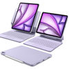 Picture of ESR iPad Air 13 Inch Keyboard (M2, 2024), iPad Air 13 Inch Case with Keyboard, Easy-Set Magnetic Stand, Portrait/Landscape Mode, Removable Case with Multi-Touch Trackpad, Rebound 360 Series, Purple