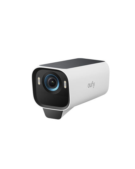 Picture of eufy Security eufyCam S3 Pro Add-on Camera, Solar Camera Outdoor Wireless, MaxColor Night Vision, 4K Security Camera with Solar Panel, Face Recognition AI, Expandable Local Storage, No Monthly Fee