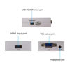 Picture of HDSUNWSTD HDMI to VGA Adapter with 3.5mm Audio Port (PC HDMI Source Output to VGA TV) for Old Computer Monitor Laptop Projector 1080P Video (Female HDMI in, Female VGA Out)