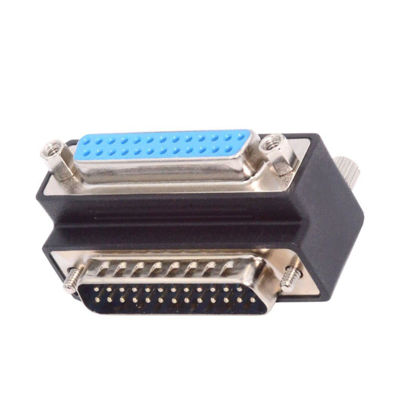 Picture of chenyang RS232 DB25Pin Serial Port 90 Degree Down Angled Connector Parallel LPT AES/EBU Adapter