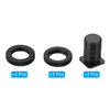 Picture of PATIKIL Male 5/8" to Female 1/4" Camera Hot Shoe Mount, 2 Pack Flash Cold Shoe Mount Tripod Screw Adapter for DSLR Rig, Black