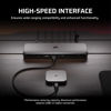 Picture of Corsair EX400U 1TB USB4 Portable External USB Type-C SSD - USB4, USB 3.2 Gen2 2x2 Connections, Up to 40Gbps, Plug and Play, MagSafe, Includes USB-C to USB-C (USB4) Cable - Windows PC, iOS Mac - Gray