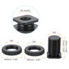 Picture of PATIKIL Male 5/8" to Female 3/8" Camera Hot Shoe Mount, Flash Cold Shoe Mount Tripod Screw Adapter for DSLR Rig, Black