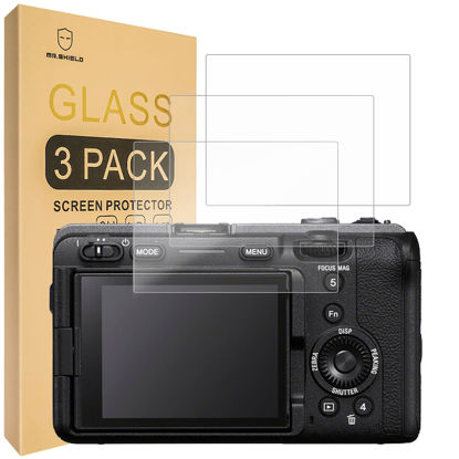 Picture of Mr.Shield [3-Pack] Screen Protector For Sony FX30 Camera [Tempered Glass] [Japan Glass with 9H Hardness] Screen Protector