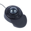 Picture of MCSaite Wired Trackball Mouse with Scroll Wheel - Big Trackball Mouse with 4 Mouse Buttons and Detachable Wrist Rest - Gray Ball