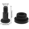 Picture of safycaby 15 PCS HDD Mounting Screws Hard Disk Drive Screws and Rubber Shock Absorber Washer Kit PC Hard Drive Installation Accessories for 2.5-Inch HDD SSD Computer Case (2.5 inch)