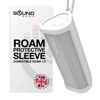 Picture of Heavy Duty Protective Silicone Carrying Case for Sonos Roam 2 | New White Color | Now Includes Bluetooth Button for Roam2 | Protect Your Wireless Bluetooth Speaker Using This Cover/Sleeve