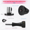 Picture of Niewalda Tripod Mount Adapter,Gopro Tripod Mount Aluminum,Gopro Tripod Adapter Mount,Compatible with GoPro Hero 9, 8, 7, 6, 5, 4, DJI Osmo, Sjcam, Xiaoyi Action Cameras