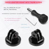 Picture of Niewalda Tripod Mount Adapter,Gopro Tripod Mount Aluminum,Gopro Tripod Adapter Mount,Compatible with GoPro Hero 9, 8, 7, 6, 5, 4, DJI Osmo, Sjcam, Xiaoyi Action Cameras
