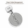 Picture of Homepod Mini Wall Mount Holder- Cord Management Space-Saving Design/ No Muffled Sound/ No Screws Needs Outlet Socket Wall Mount Accessories for Homepod Mini Voice Assistant, Homepod Mini Plug Mount