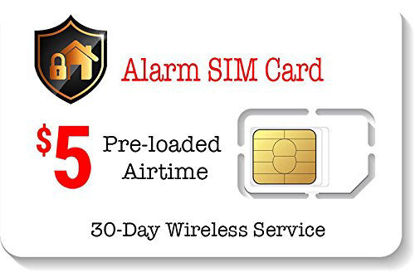 Picture of $5 Alarm SIM Card for GSM Home/Business Security Alarm System
