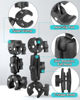 Picture of JEBUTU Super Clamp Double Camera Clamp,7.28"/18.5cm & 8.86"/22.5cm Double Super Clamp Magic Arm, Motorcycle Bike Handlebar Clamp Mount for Light Stand Reflector Boom Stand Umbrella Pole Stick