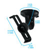 Picture of EKIND Car Windscreen Windshield Suction Cup Mount Holder Cradle Compatible for Garmin GPS Nuvi 14xx Series(1400 1410 1450 1450T 1455 1450LM 1450LMT 1460 1490 1490T 1490LMT 1495LMT) Black