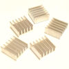 Picture of Easycargo 124pcs Heatsink Kit 9 Sizes Multicolor Aluminum Copper + 3M 8810 Thermal Conductive Adhesive Tape, Cooler Heat Sink Cooling VRM VRAM CPU GPU Small IC Laptop Raspberry Pi 4 SSD NVMe M.2 PS5