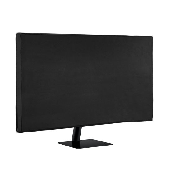 Picture of kwmobile Monitor Cover Compatible with Samsung Smart Monitor 32" (M8 / M7 / M5) - Dust Cover Computer Screen Protector - Black