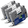 Picture of Labelwell TZe-221 Tape 9mm 0.35 Laminated White Replacement for Brother TZe221 TZ221 Tape Refills for Brother P Touch PT-H110 D200 D210 D220 D400 D600 PT-1890 Label Maker (Black on White, 3-Pack)