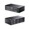 Picture of AV Access HDMI USB KVM Extender, 50m/164ft 4K 60Hz Over Cat5e/6/6a/7, Support 2K@144Hz, 1080P@240Hz, 4 Ports USB2.0, HDCP2.2, No USB&Video Signal Loss and Latency, POC, Independent EDID Management