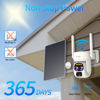 Picture of LETSCEE Security Cameras Wirelss Outdoor Solar Powered for Home Security, 360 View Outside Camera,Motion Detection,10x Hybrid Zoom PAN Tile,i IP-65 Weather Proof (4 Pack)