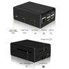 Picture of Geekworm for Raspberry Pi 3 B+ Case, Aluminum Alloy Heavy Duty Passive Cooling Metal Case with Heatsink Pillar Compatible with Raspberry Pi 3 Model B+/Raspberry Pi 3 Model B-Black (P252)