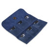 Picture of Leather SD Card Holder, SD Card Case, Micro SD Card Holder Organizer, SD Card Storage Case, Memory Card Case Cover, Travel Memory Card Case (Blue)