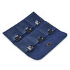 Picture of Leather SD Card Holder, SD Card Case, Micro SD Card Holder Organizer, SD Card Storage Case, Memory Card Case Cover, Travel Memory Card Case (Blue)