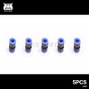 Picture of DEVMO 5PCS 8mm to 12mm Tube Air Pneumatic Push in Straight Gas Fittings Plastic Quick Connectors Fitting
