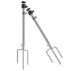 Picture of 4 Pack Trail & Game Camera Stand Mounts Thick Foldable Stainless Steel Bracket 360° Adjustable Universal Thread Connection 1/4''-20 (6 mm) for Hunting, Fishing