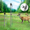 Picture of 4 Pack Trail & Game Camera Stand Mounts Thick Foldable Stainless Steel Bracket 360° Adjustable Universal Thread Connection 1/4''-20 (6 mm) for Hunting, Fishing