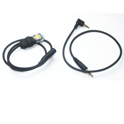 Picture of Bite Switch Aerial Shooting/bite Shutter Release Cable/Skydiving Photo line is Suitable for gh4 gh5 s5 s5m2x Parachuting/Extreme Sports/Underwater Photography/Aerial Photography/Camera Work