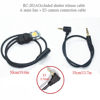 Picture of Bite Switch Parachute photography photography, switch shutter The RC-201A -E3 Camera shutter release cable DIY bite control cable for fuji gfx100s/50/50s ii xt3 xt4 gh2s cano 80d 90d 800d 77d
