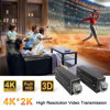 Picture of Hereta 4K HDMI Fiber Extender with SFP Module (LC Port) Mini Fiber Optical Transceiver Over Single Mode Optical Fiber Uncompressed No Losses No Latency Transmitting Video Data Rate up to 10.3Gbps