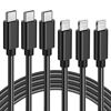 Picture of Quntis USB-C to Lightning Cable 3FT, 3Pack USBC iPhone Fast Charging Cable [Apple MFi Certified], Type C Lightning Charger Cord for iPhone 14 13 12 Mini Pro Max 11 X XS XR 8 Plus iPad AirPods, Black