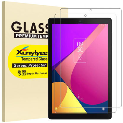 Picture of XunyLyee 2 Pack, Screen Protector for TCL Tab 8 LE model 9137W (8.0 Inch) Tempered Glass Easy Installation