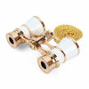 Picture of Aroncent Opera Glasses Binoculars 3X25 Theater Opera Glasses Mini Binocular Compact Opera Glasses with Chain for Adults Kids Women Vintage Opera Glasses Binoculars for Theater Musical Concert