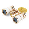 Picture of Aroncent Opera Glasses Binoculars 3X25 Theater Opera Glasses Mini Binocular Compact Opera Glasses with Chain for Adults Kids Women Vintage Opera Glasses Binoculars for Theater Musical Concert